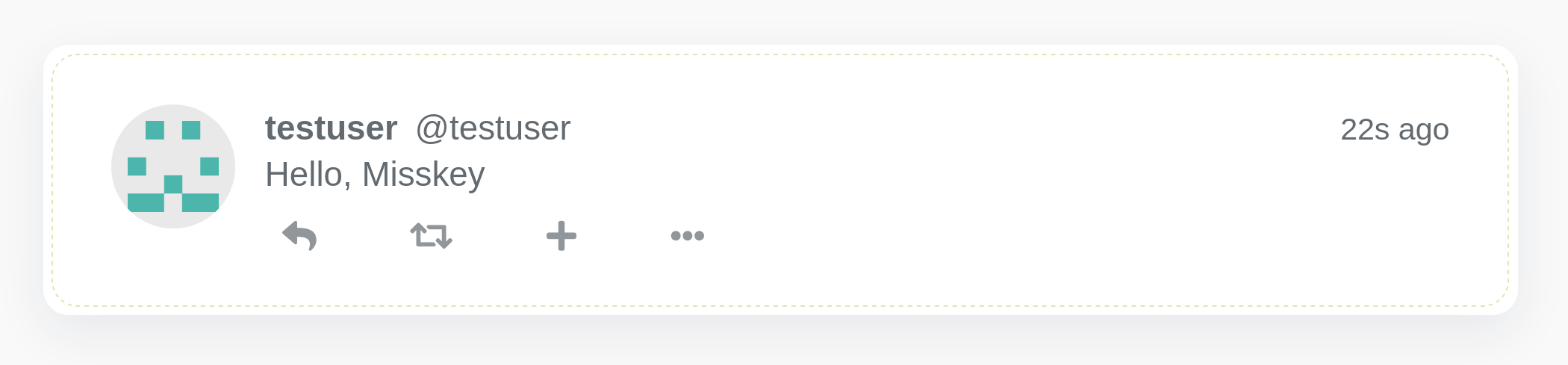 ノート投稿の例